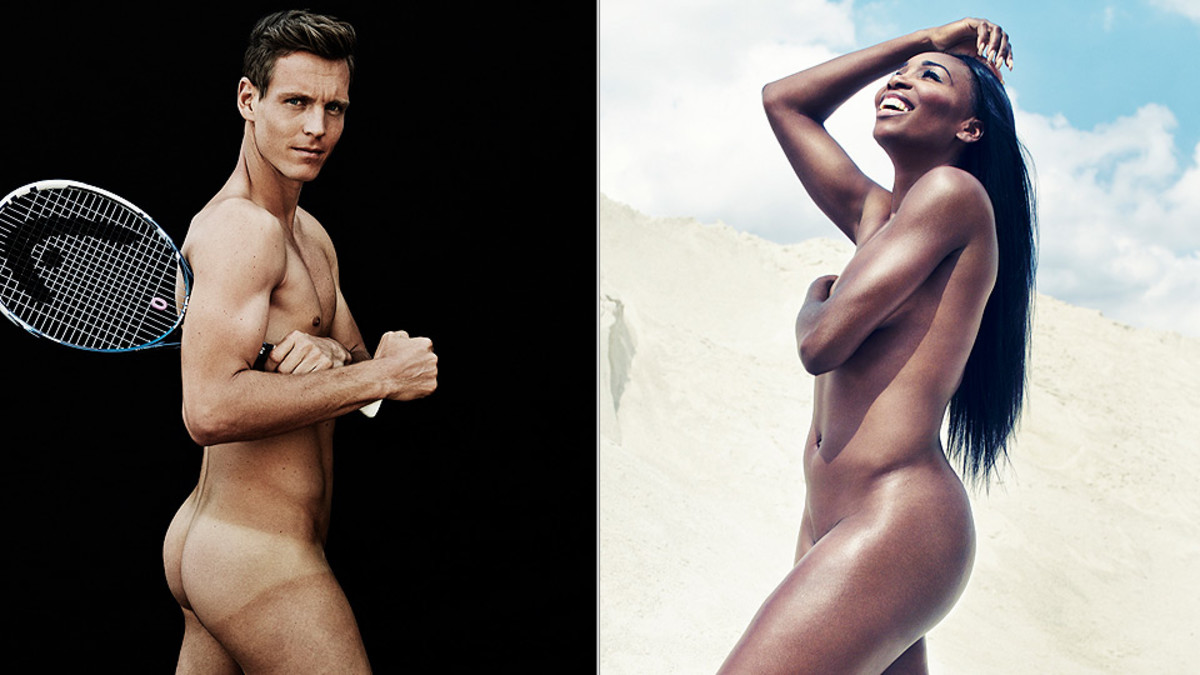 Venus Williams, Tomas Berdych pose for ESPN The Magazine's 'Body ...