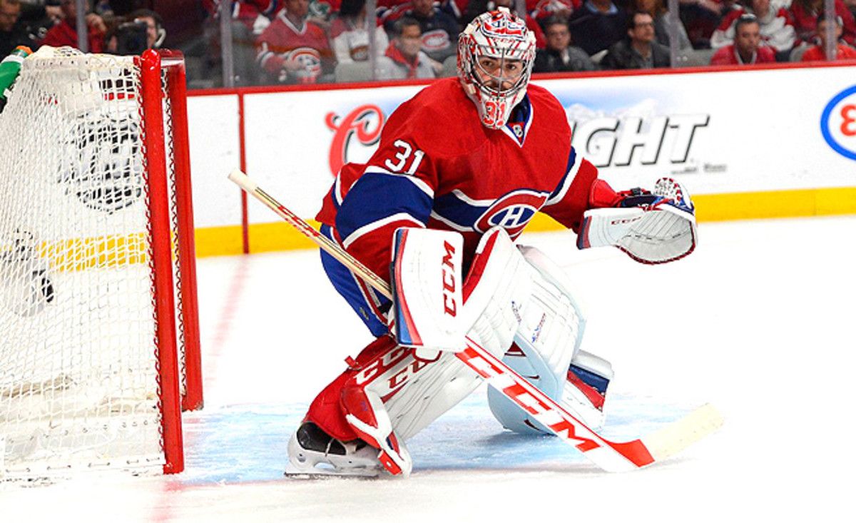 Carey Price was injured in Game 1 of the Eastern Conference final against the New York Rangers.
