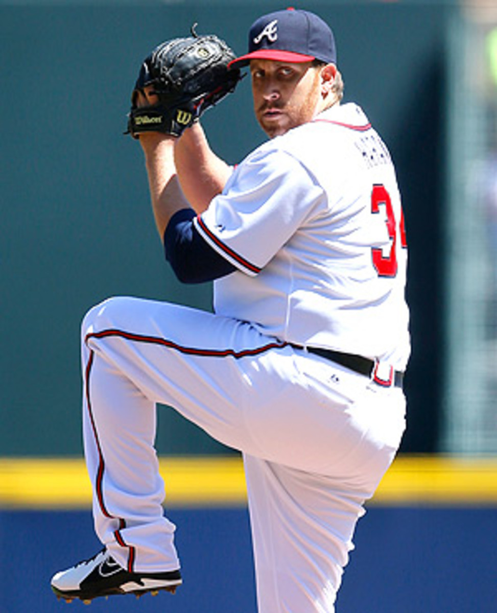 Aaron Harang hurled 11 strikeouts in his fifth start of the season against Miami on Wednesday.