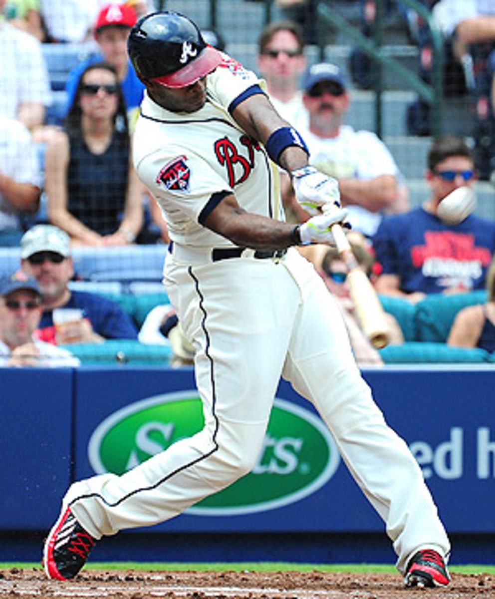 Justin Upton smashed four home runs this week, making his owners very happy.