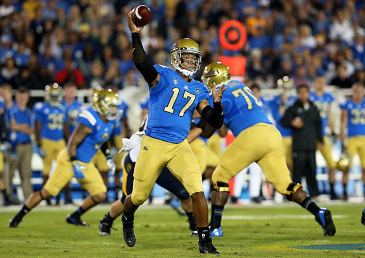 After passing for 3,071 yards and 24 TDs last fall, Brett Hundley elected to return for his junior season.
