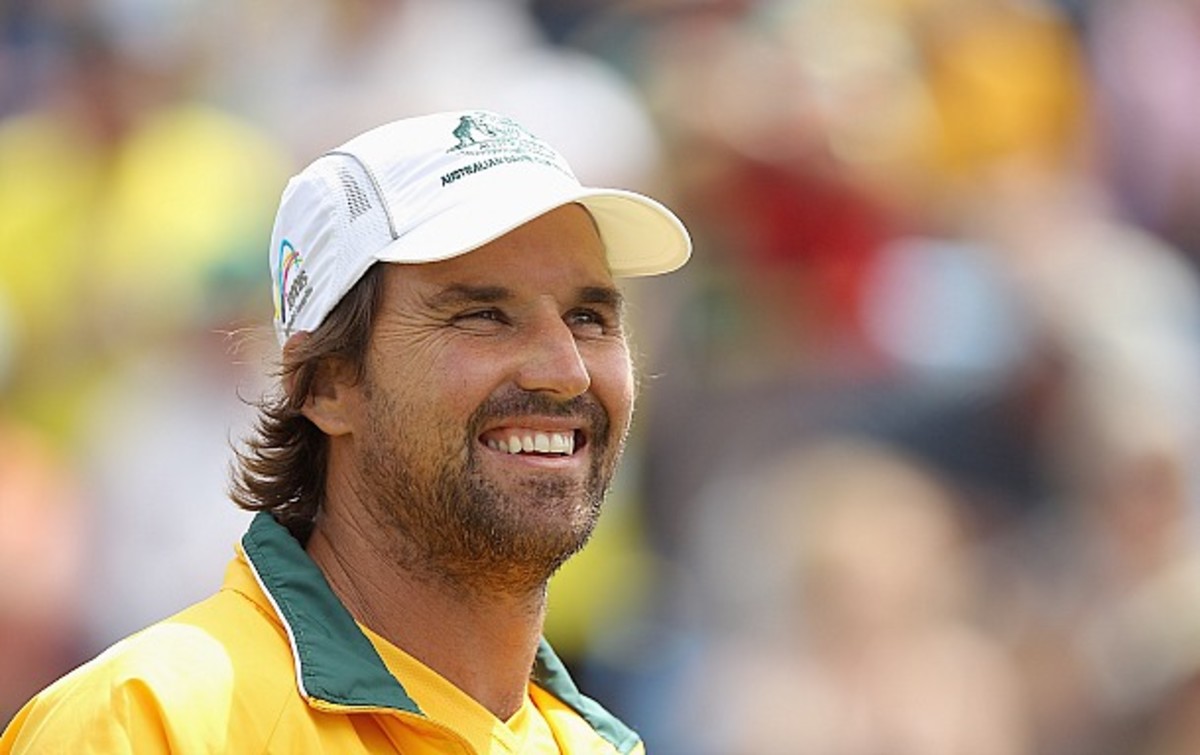 Patrick Rafter last played the Australian Open in 2001.(Quinn Rooney/Getty Images)