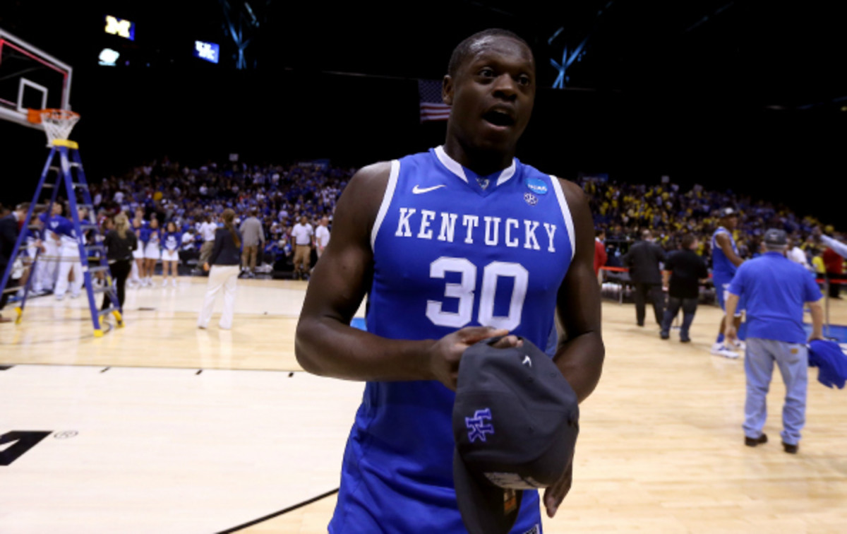 Julius Randle lead the Kentucky Wildcats to the national championship game as a freshman. (Jonathan Daniel/Getty Images)