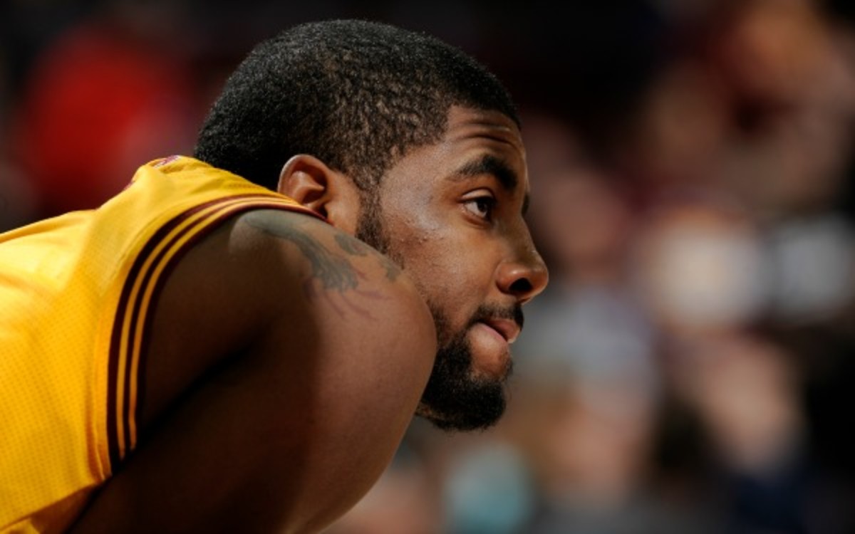 Irving's poor leadership and locker-room presence has cost him max money. (David Liam Kyle/Getty Images)