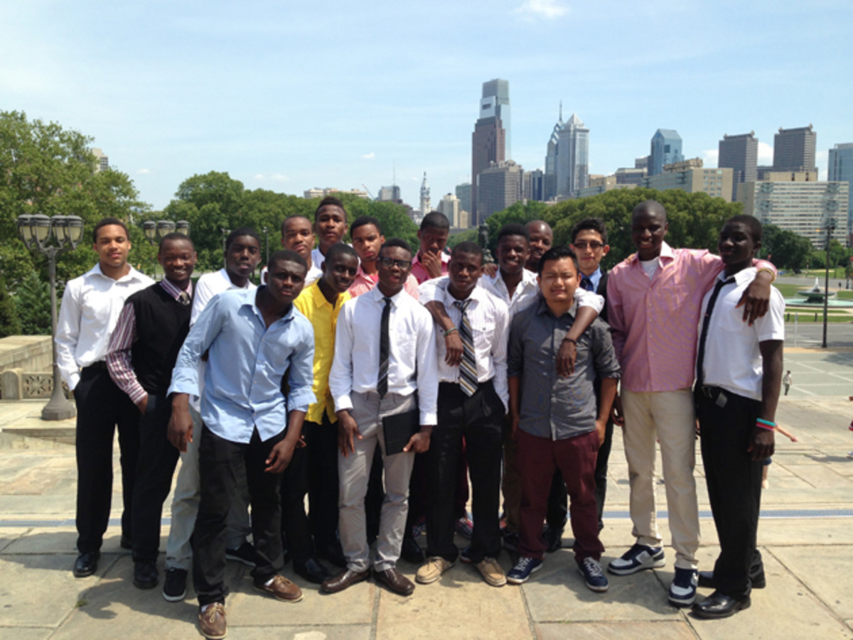 Bakary and the South Bronx United team visits Philadelphia.