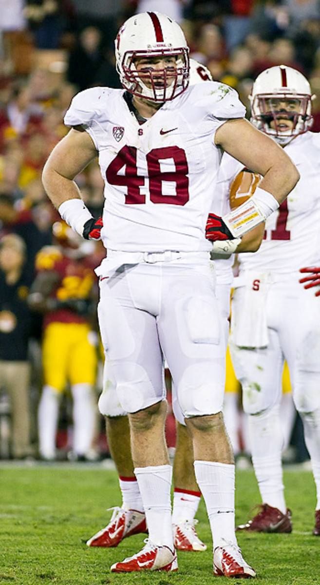 Stanford linebacker Kevin Anderson could step up following the graduation of Trent Murphy.