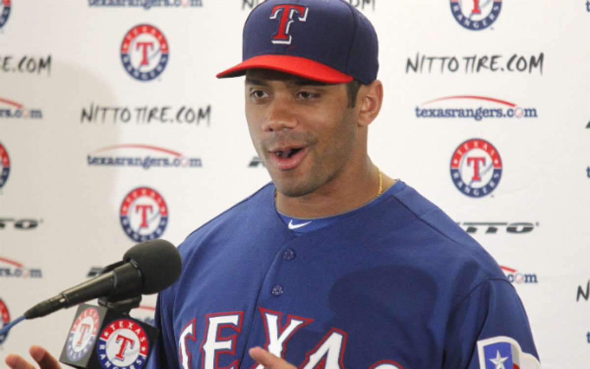 Russell Wilson was selected by the Rangers in the most recent Rule 5 draft. (Fort Worth Star-Telegram via Getty Images)