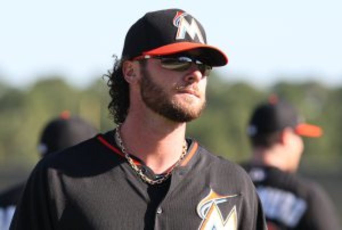 Jarrod Saltalamacchia was batting .177/.258/.241 across 89 plate appearances in May prior to the concussion. (El Nuevo Herald/Getty Images)