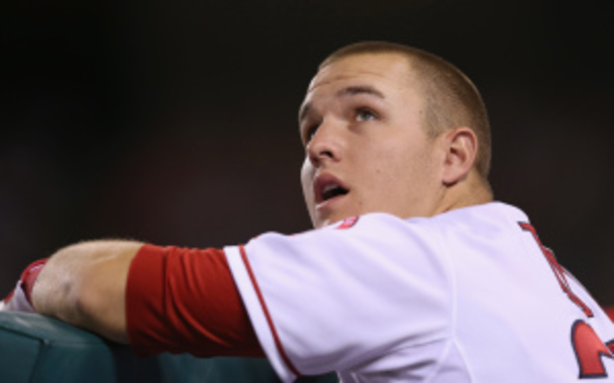Mike Trout is looking to secure a deal of approximately $150 million over six years after next season. (Jeff Gross/Getty Images)