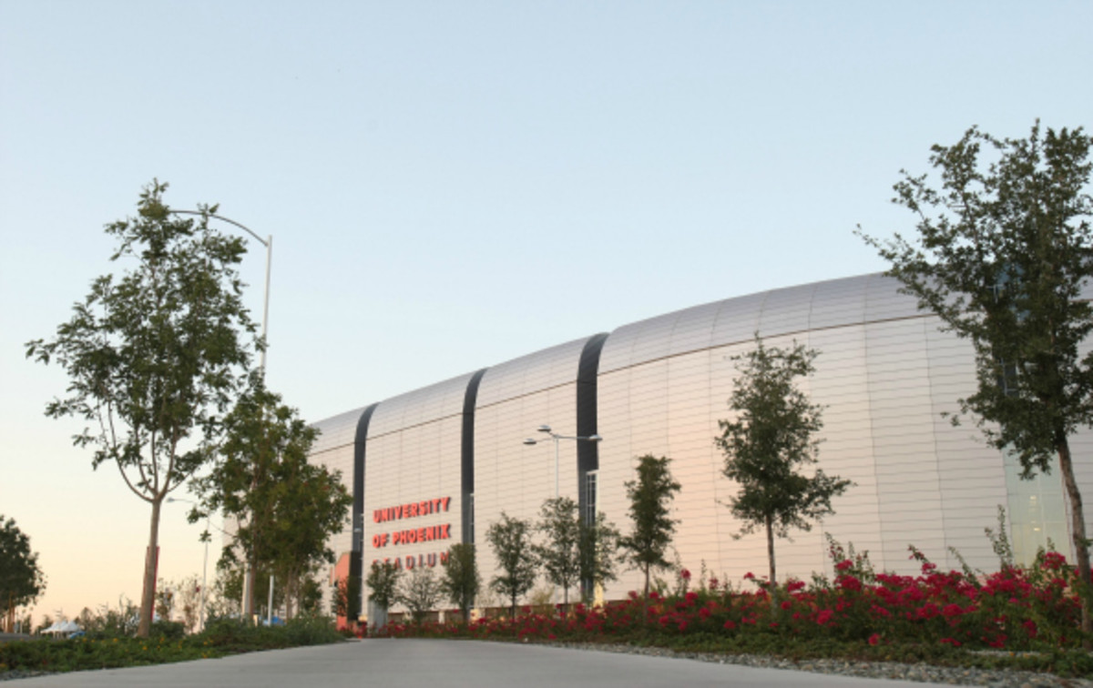 University of Phoenix Stadium is home to the Arizona Cardinals. (Jonathan Ferrey/Getty Images)