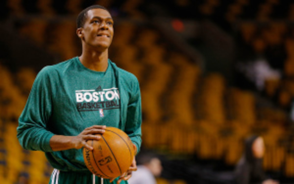 Rajon Rondo's NBDL assignment comes on the same day the Celtics sent Jordan Crawford and MarShon Brooks to the Warriors. (Jared Wickerham/Getty Images