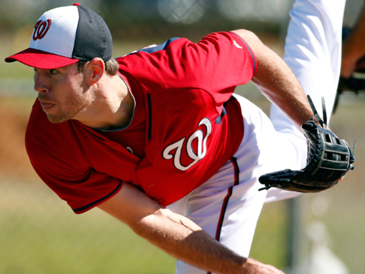 Doug Fister has missed the entire season to date with a strained lat muscle. (Alex Brandon/AP)