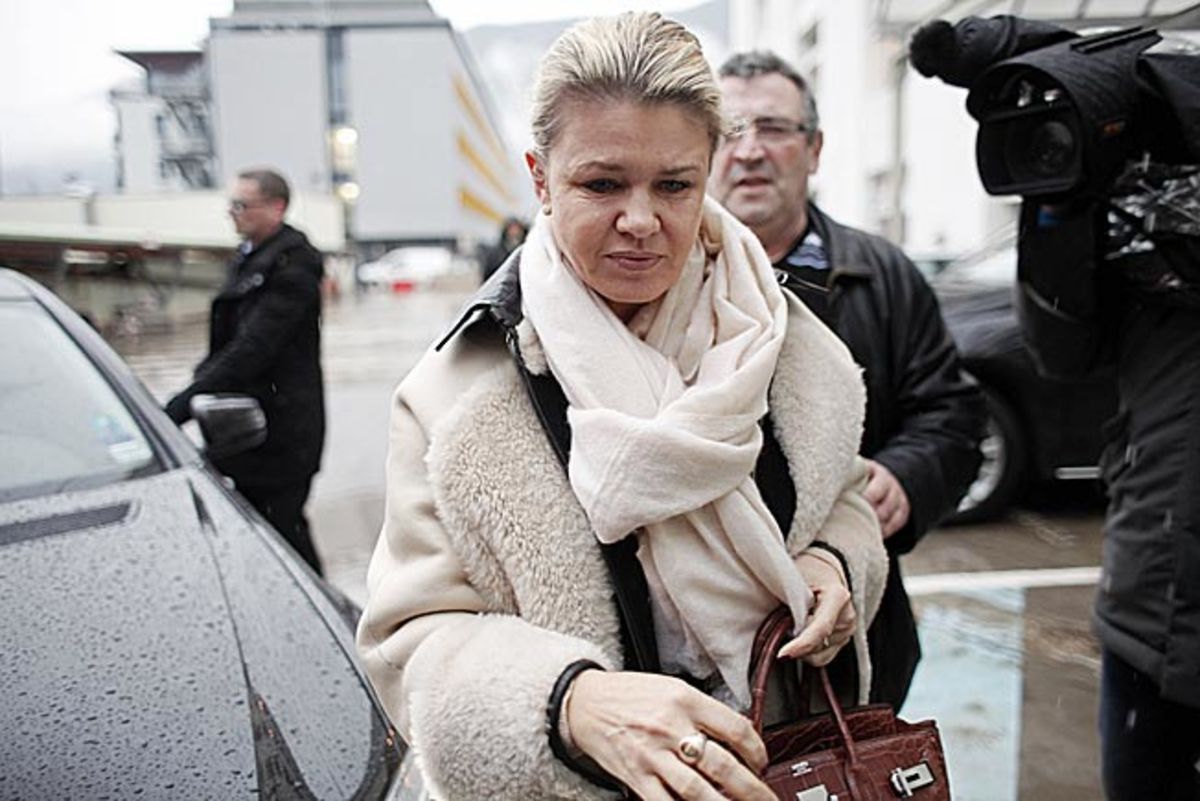 Michael Schumacher's wife Corinna says the public's support for her husband is sustaining her family.