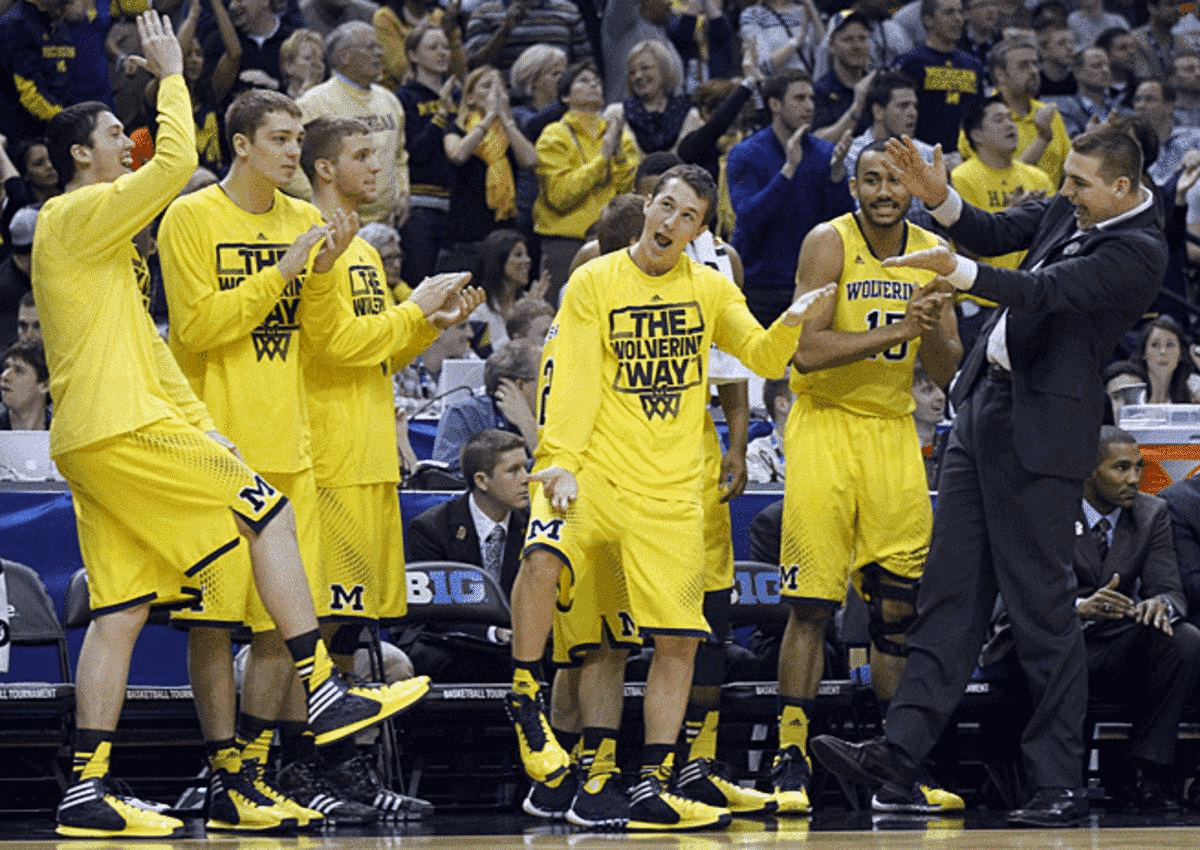 Despite not having Mitch McGary (right) for much of the season, Michigan should be celebrating a No. 1 seed tonight regardless of the outcome in the Big Ten title game.