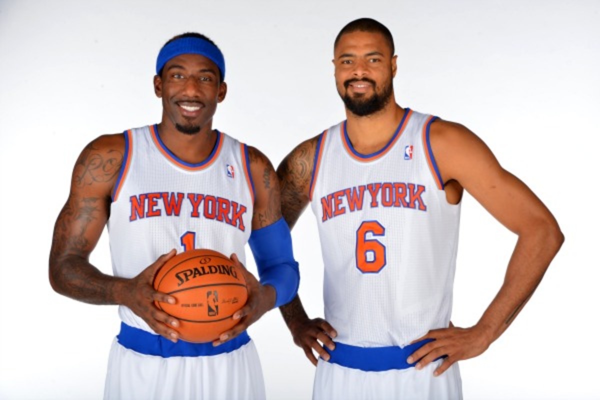 Amar'e Stoudemire and Tyson Chandler (Jesse D. Garrabrant/Getty Images)