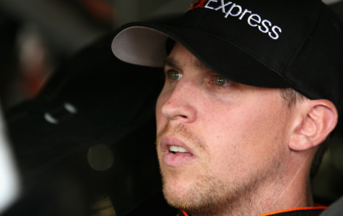 Denny Hamlin is currently in 7th place in the Sprint Series standings. (Todd Warshaw/Getty Images)