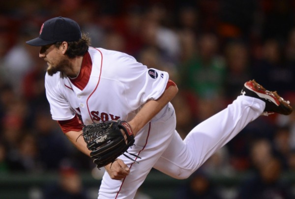 A two-time All-Star, Joel Hanrahan has played for the Nationals, Pirates and Red Sox. (Michael Ivins/Boston Red Sox/Getty Images)