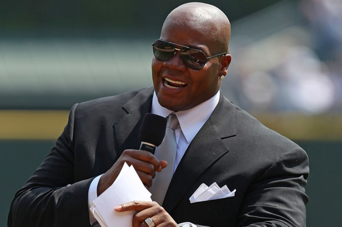 Frank Thomas has worked the past three seasons on local broadcasts for Comcast in Chicago.