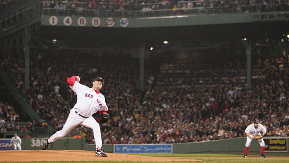 Curt Schilling's courage was one of the hallmarks of the '04 Red Sox.