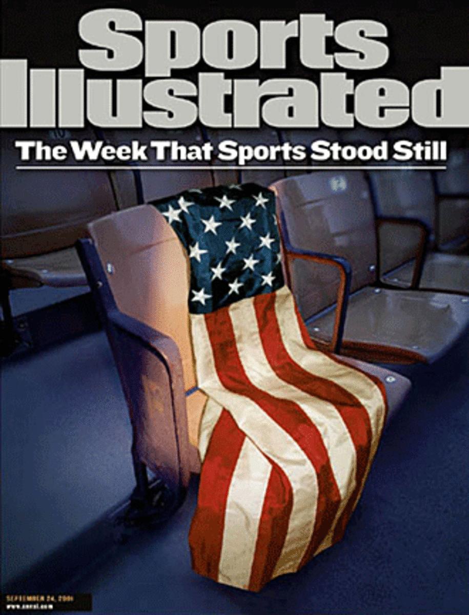 American flag cover of SI