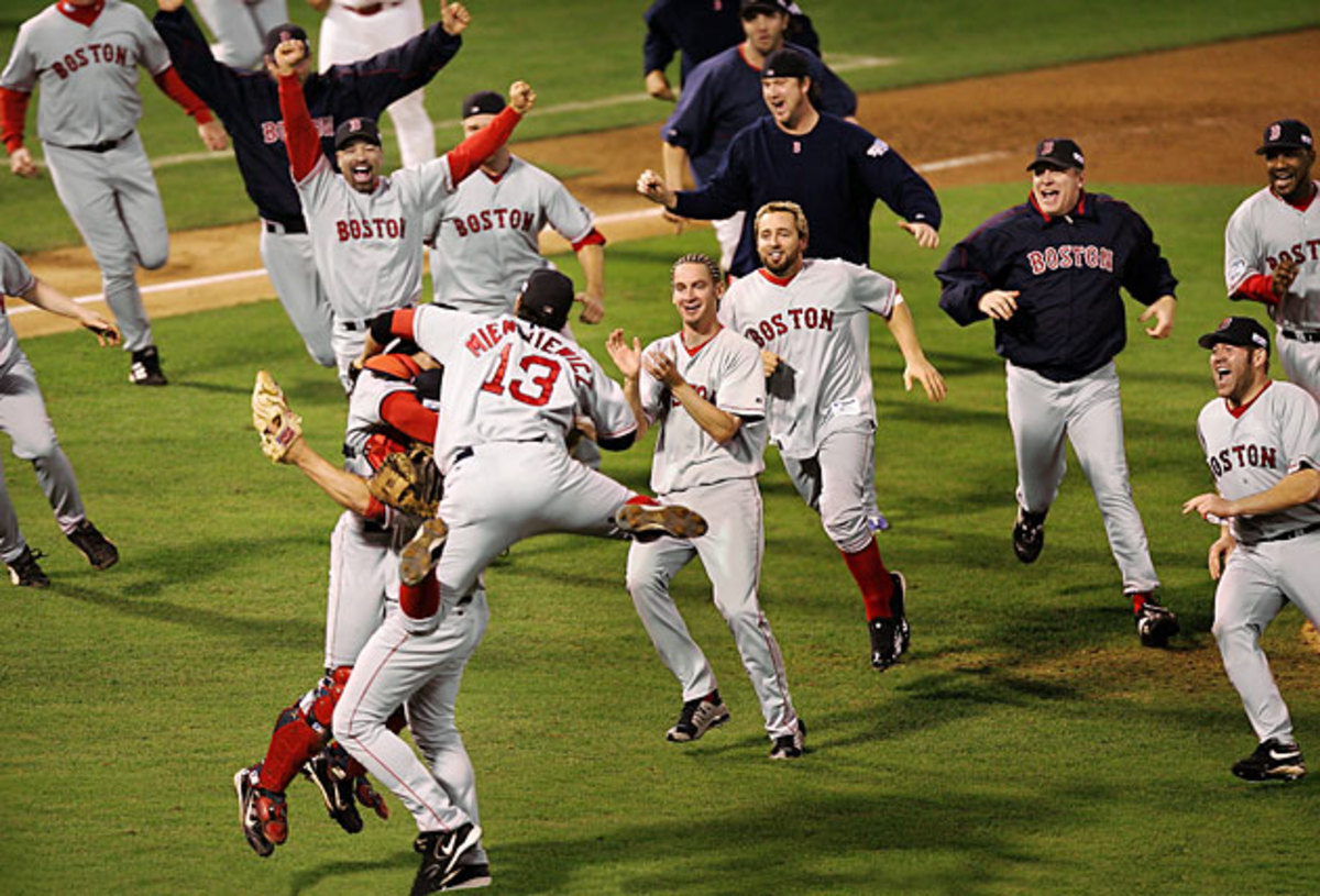 Red Sox win 2004 World Series