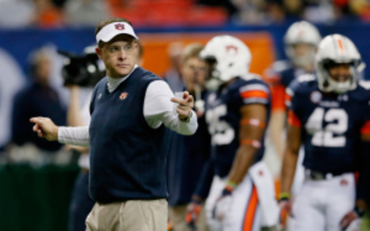 Auburn head coach Gus Malzahn is represented by an agent with strong ties to the Cleveland Browns. (Kevin C. Cox/Getty Images)