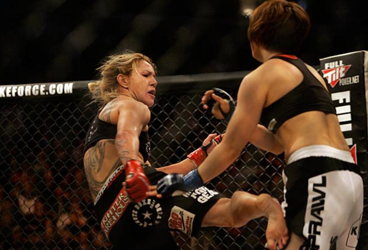 There's a chance Cristiane Justino may drop to 135 pounds for an Invicta fight this year.