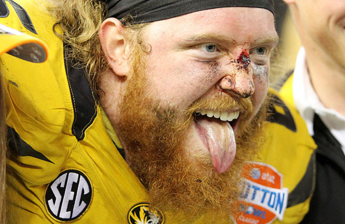 Inspired by a vision, O-lineman Max Copeland dropped 50 pounds in an attempt to make the NFL as a fullback.