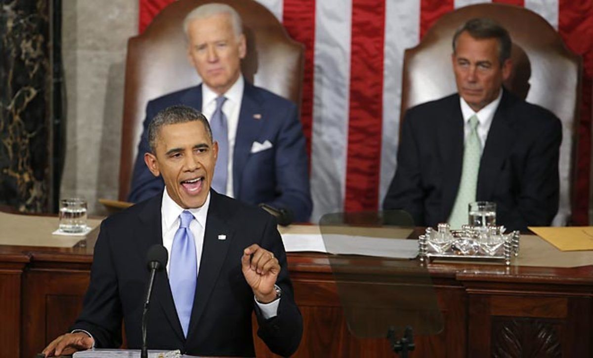 President Barack Obama made the remarks about the Olympics in his State of the Union address Tuesday.