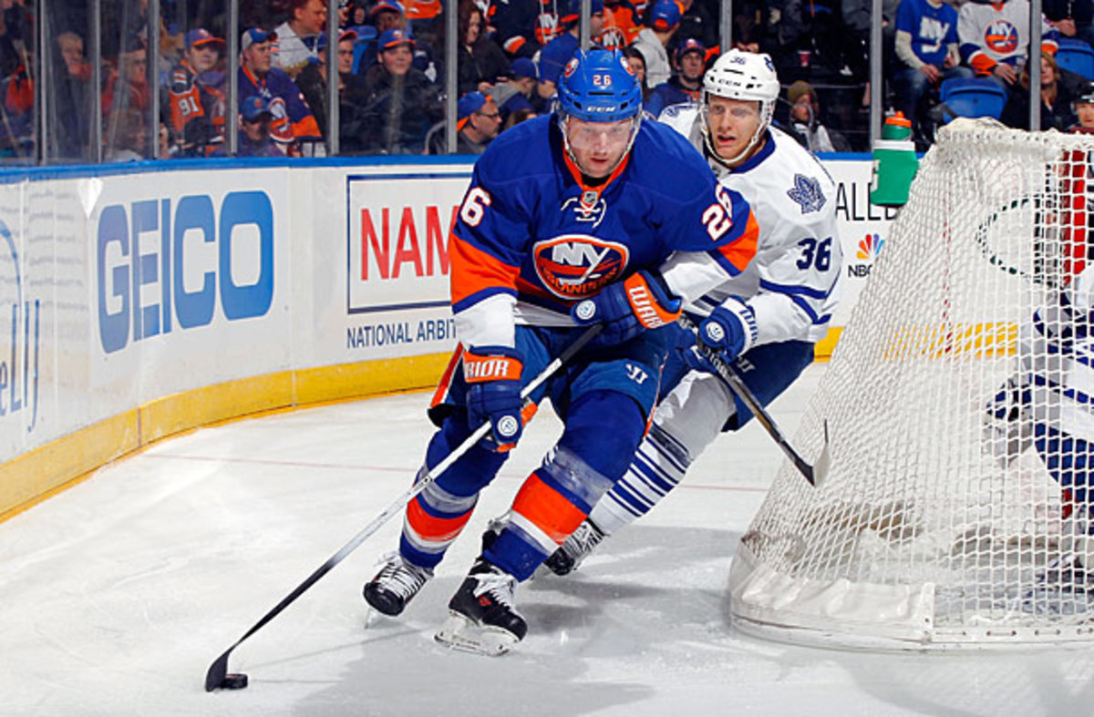 Thomas Vanek of the New York Islanders is a hot NHL trade commodity.