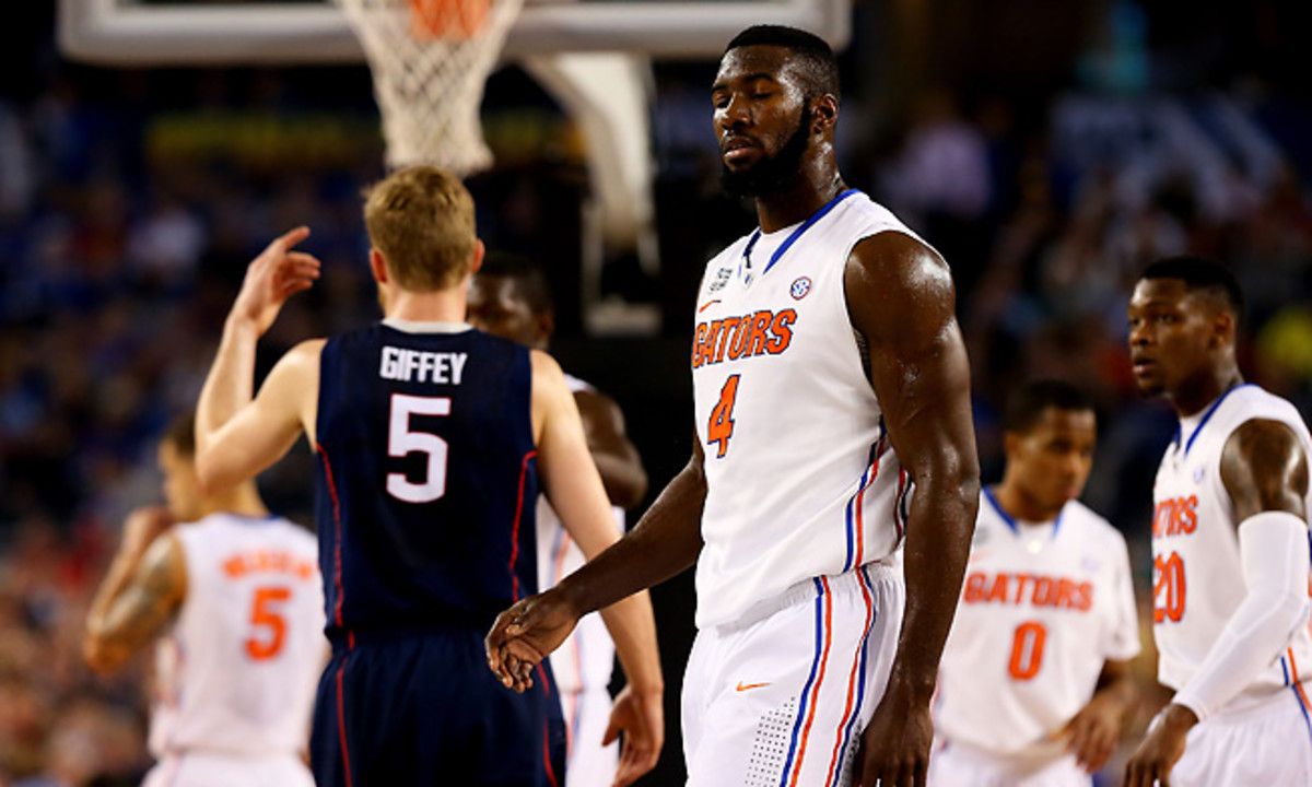 Patric Young was one of the four Florida senior starters whose career ended against UConn.