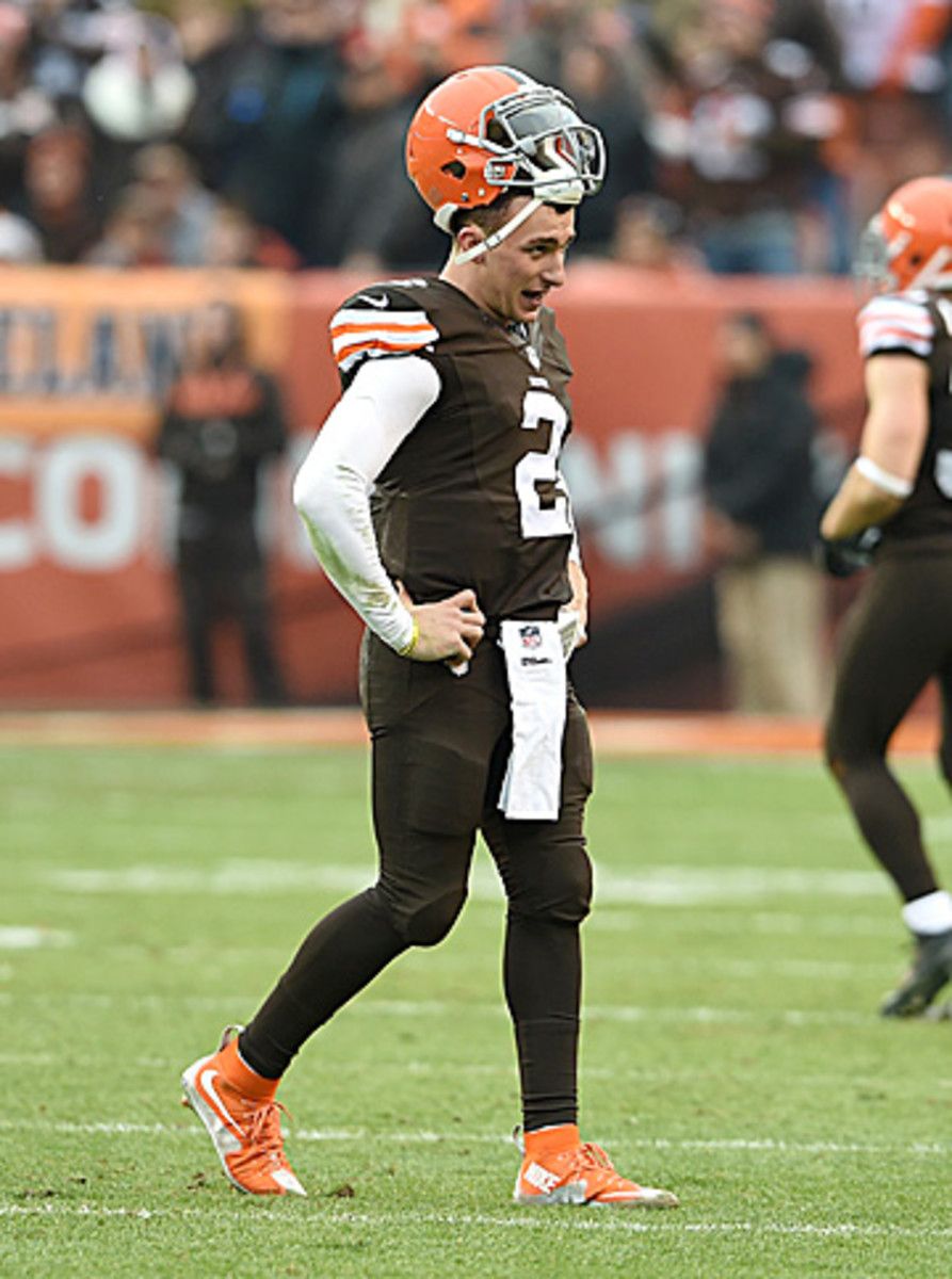 Manziel's first career start when as poorly as it possibly could have. (Jason Miller/Getty Images)