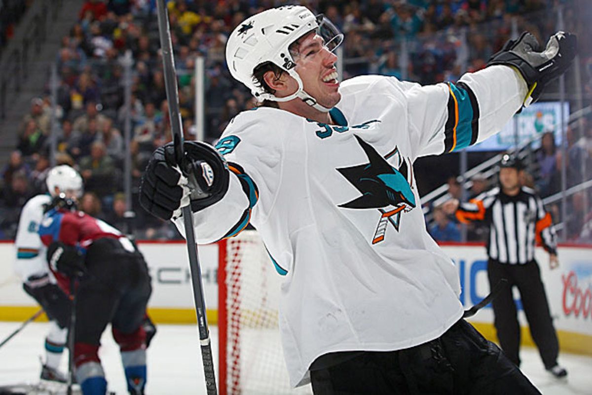 Just as Logan Couture started to heat up offensively, he was sidelined by an injury.