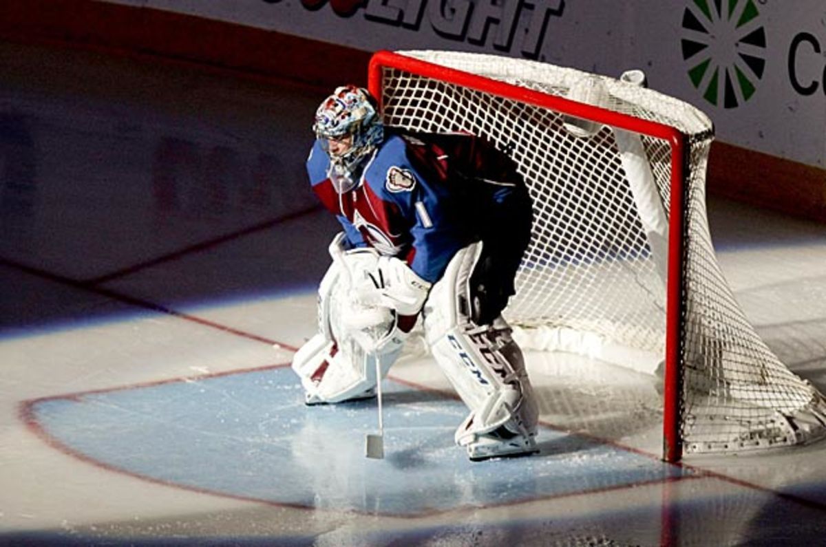 Semyon Varlamov of the Colorado Avalanche
