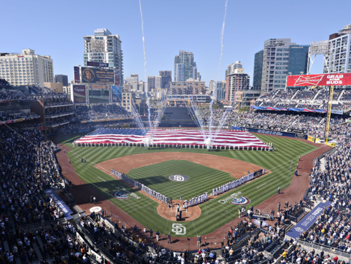 Think you can hit a homer at Petco? Do it and you'll win Padres season tickets. (Denis Poroy/Getty Images)