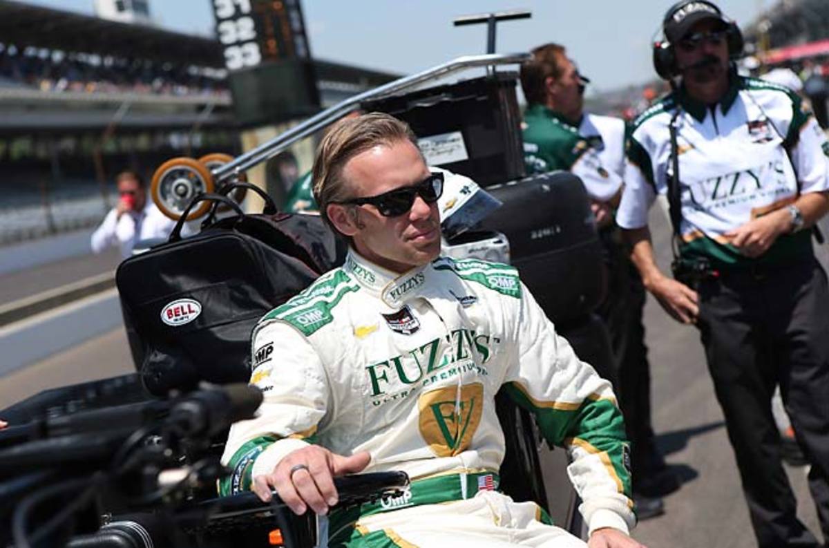 Ed Carpenter will start from the front at this year's Indianapolis 500, a race in which he finished 10th last year.