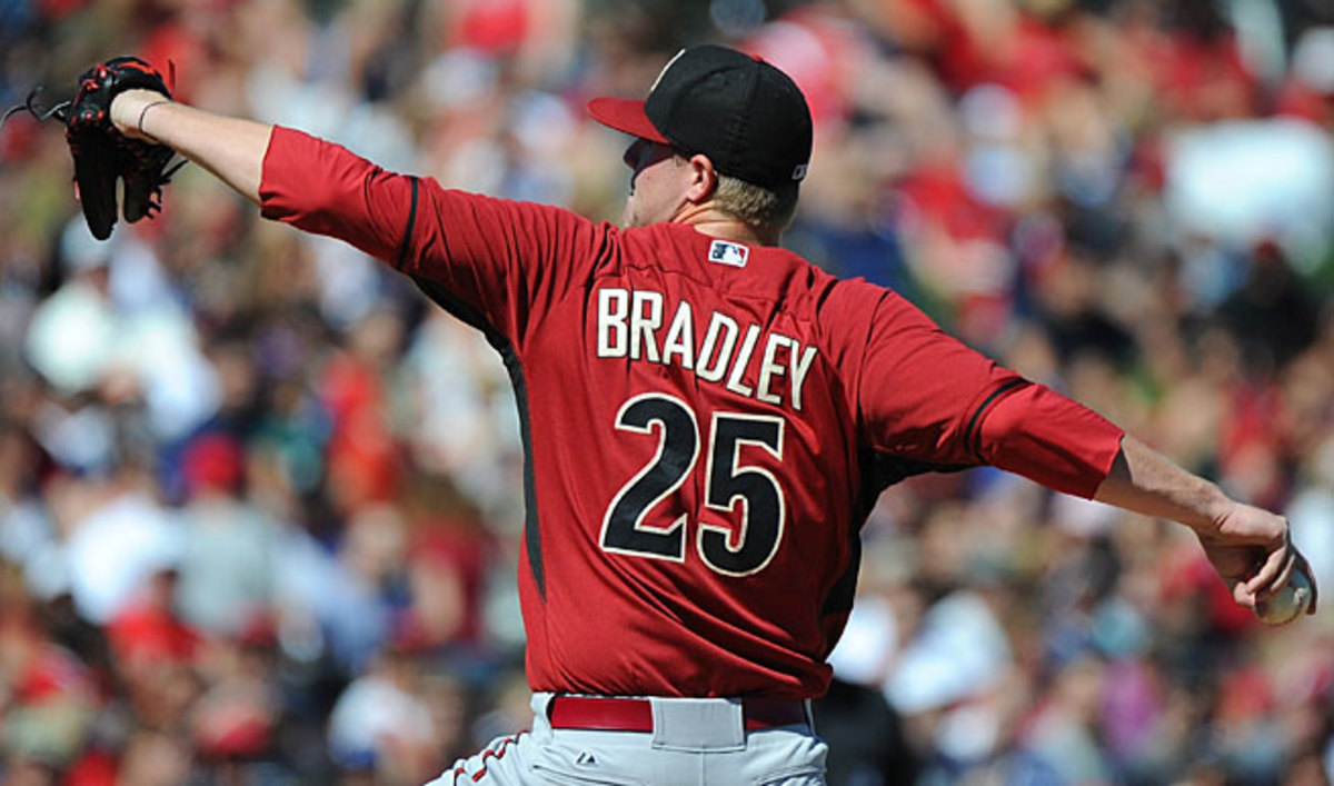 Archie Bradley, 21, was the seventh-overall pick in the 2011 draft and could break camp with Arizona.