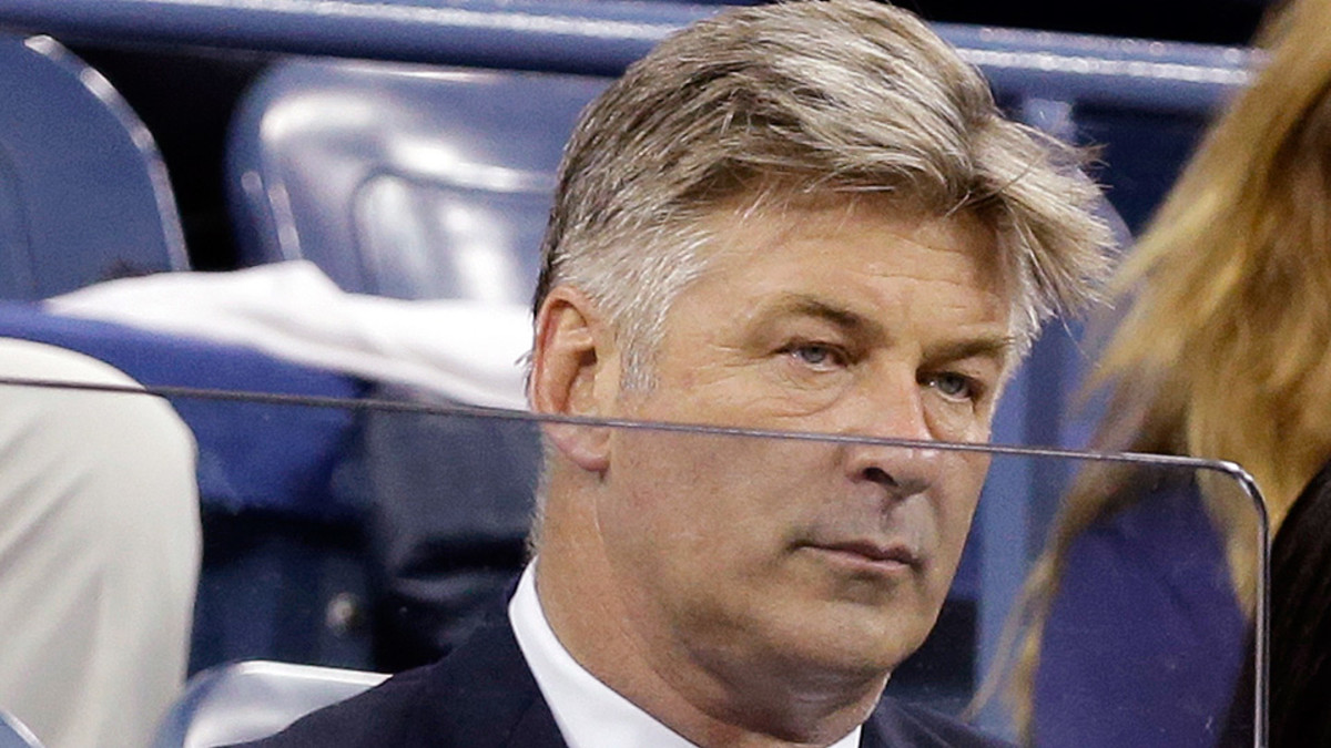 Actor Alec Baldwin snags stray ball at US Open Sports Illustrated