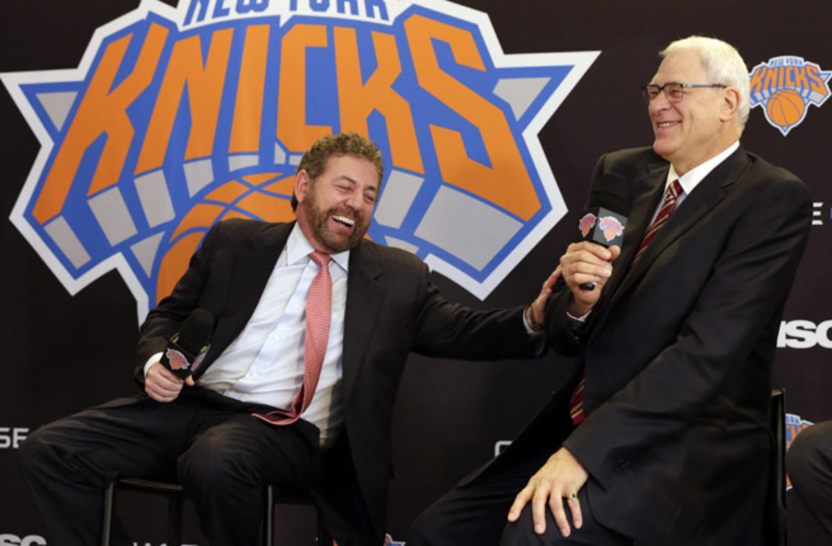 James Dolan and Phil Jackson got along swimmingly Tuesday, but will the power partnership work?