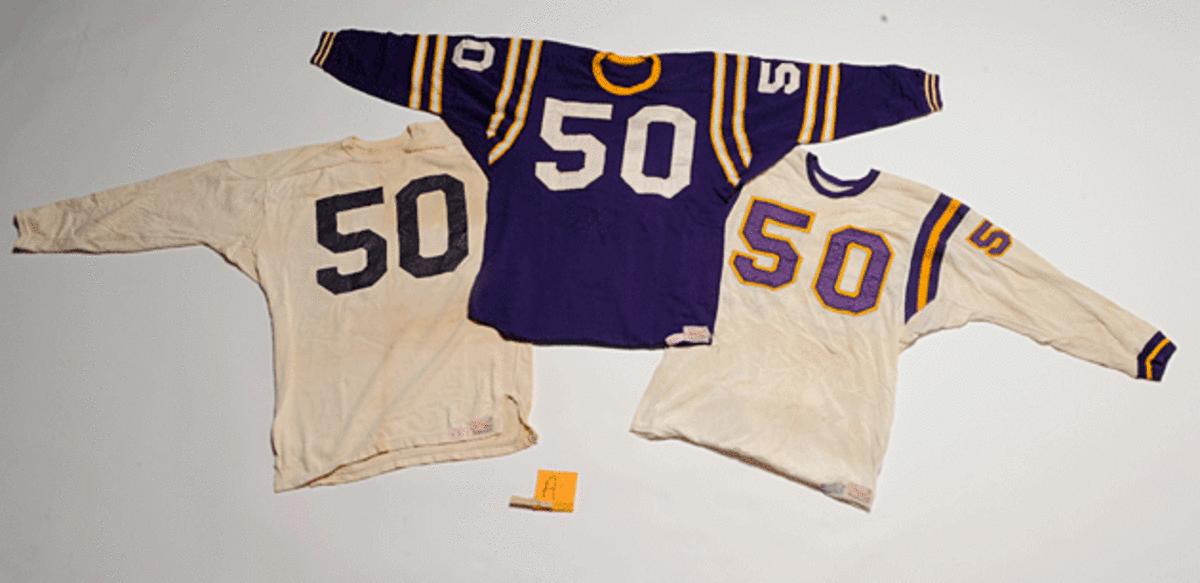 Williams quietly stored Reily's jerseys for decades and never issued his number 50 to another player.