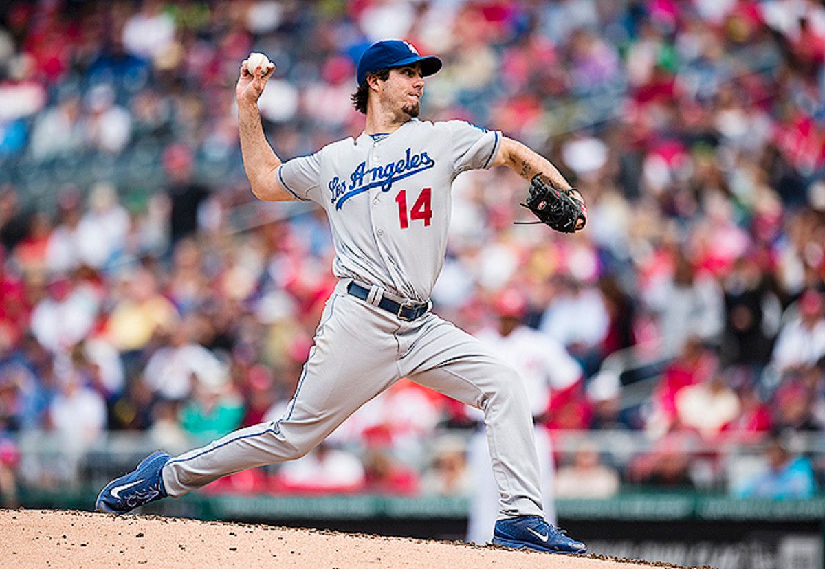 Dan Haren has helped stabilize the Dodgers amid injuries and inconsistent offensive output. 