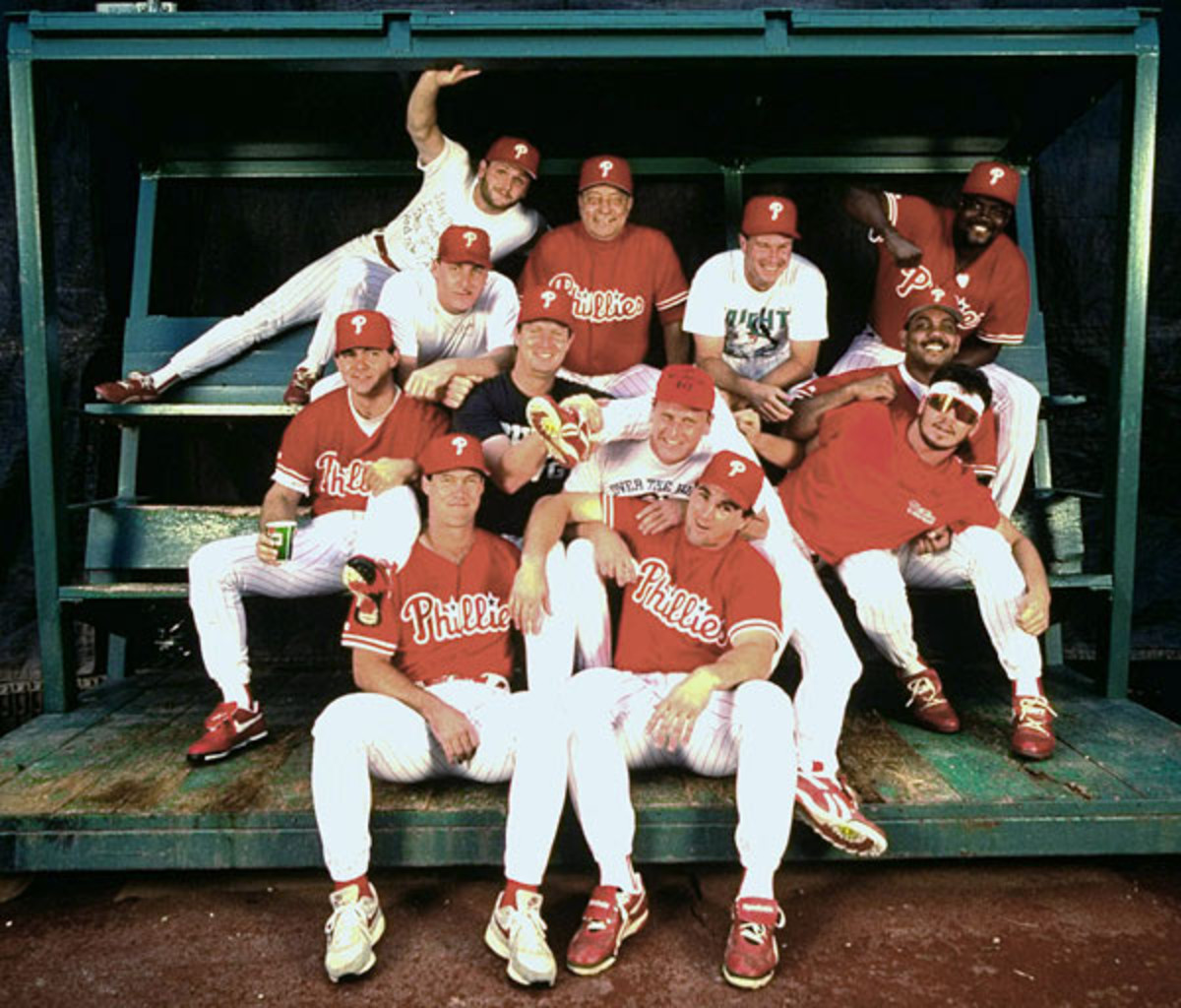Jim Fregosi  and Philadelphia Phillies  (1993) :: Al Tielemans/SI