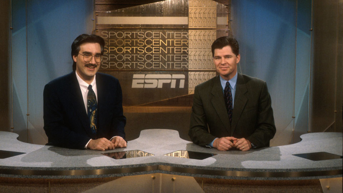 Olbermann and Patrick formed a popular 1-2 punch on SportsCenter 20 years ago. 