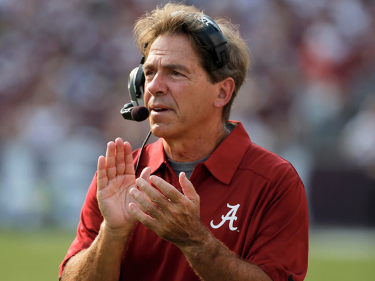 Alabama's Nick Saban
