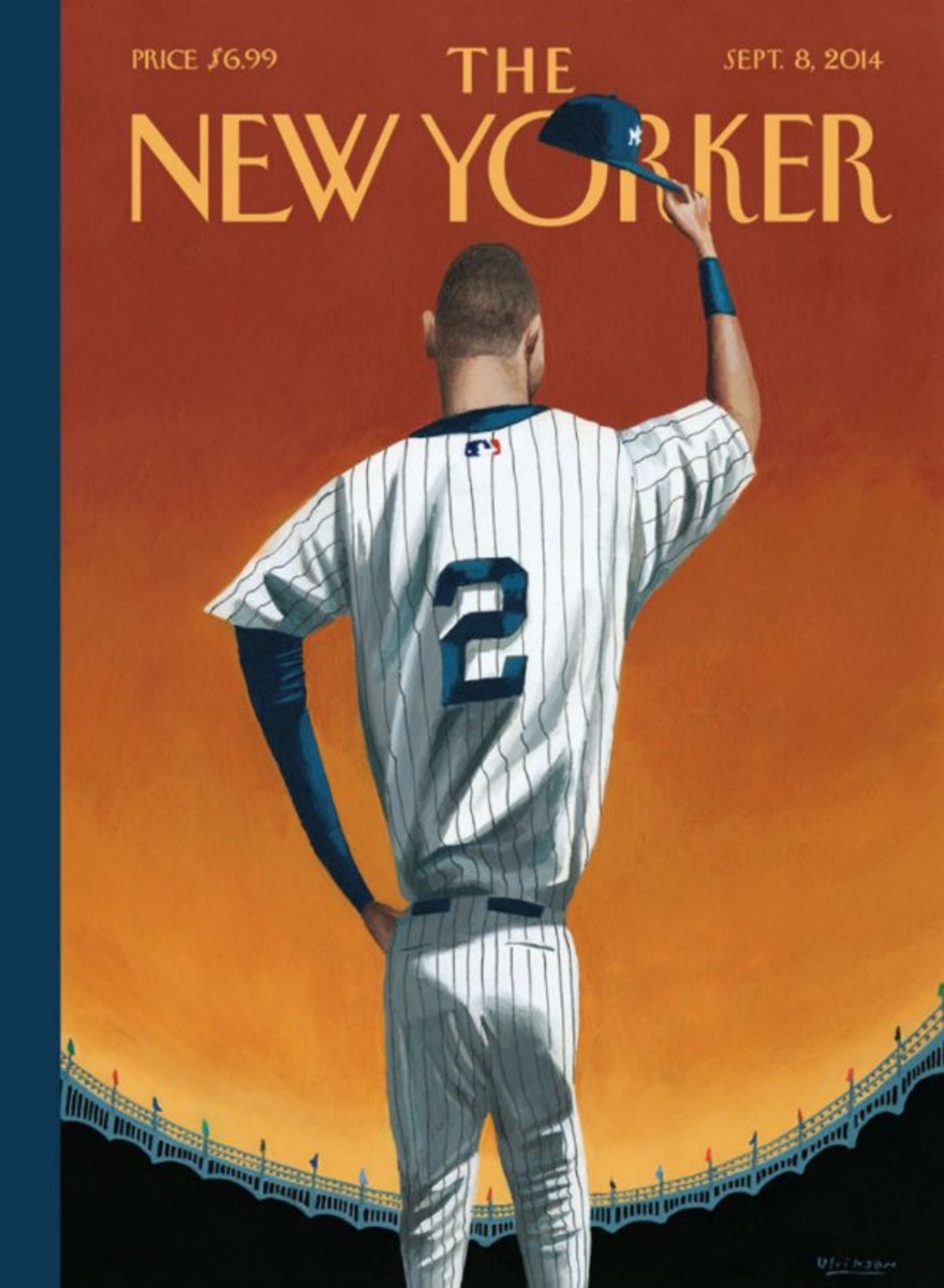 Derek Jeter New Yorker Cover