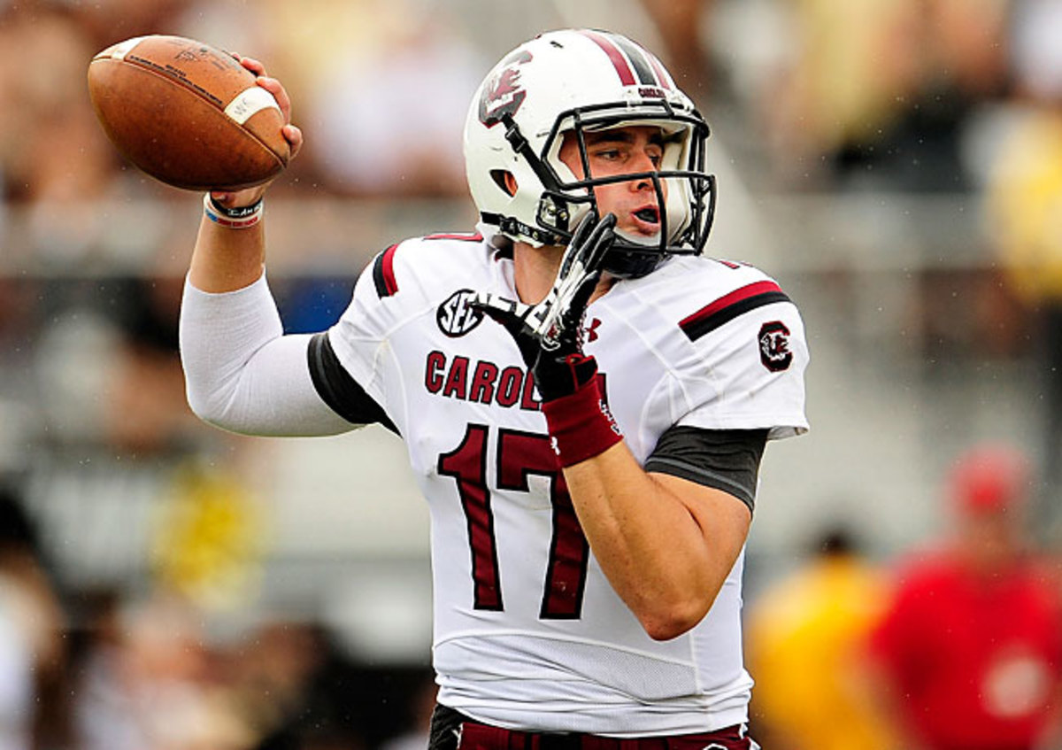 A two-star prospect in the class of 2010, Dylan Thompson will be South Carolina's starting QB this fall.