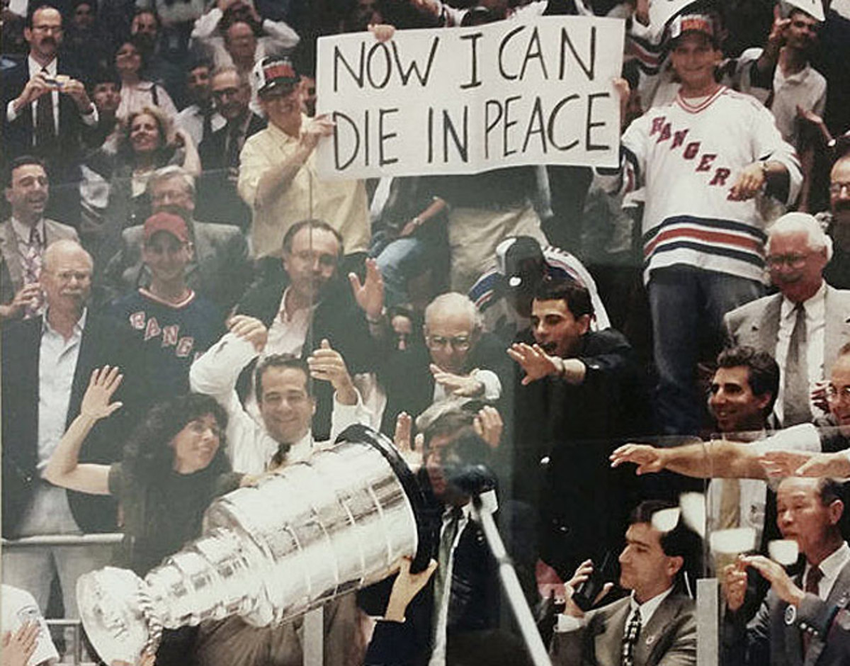 Stanley Cups don't come easy or often for the Rangers, but they are appreciated when they do.