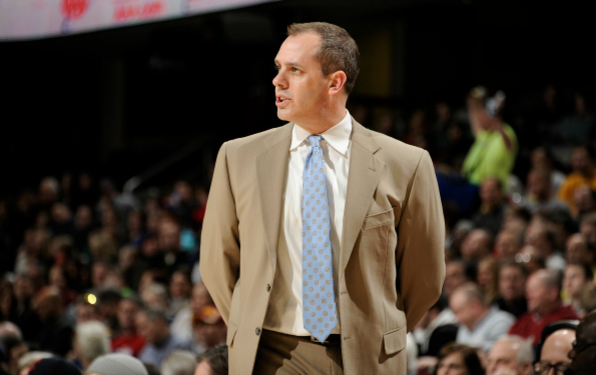 Frank Vogel has led the Pacers to a 263-164 record as head coach. (David Liam Kyle/Getty Images)
