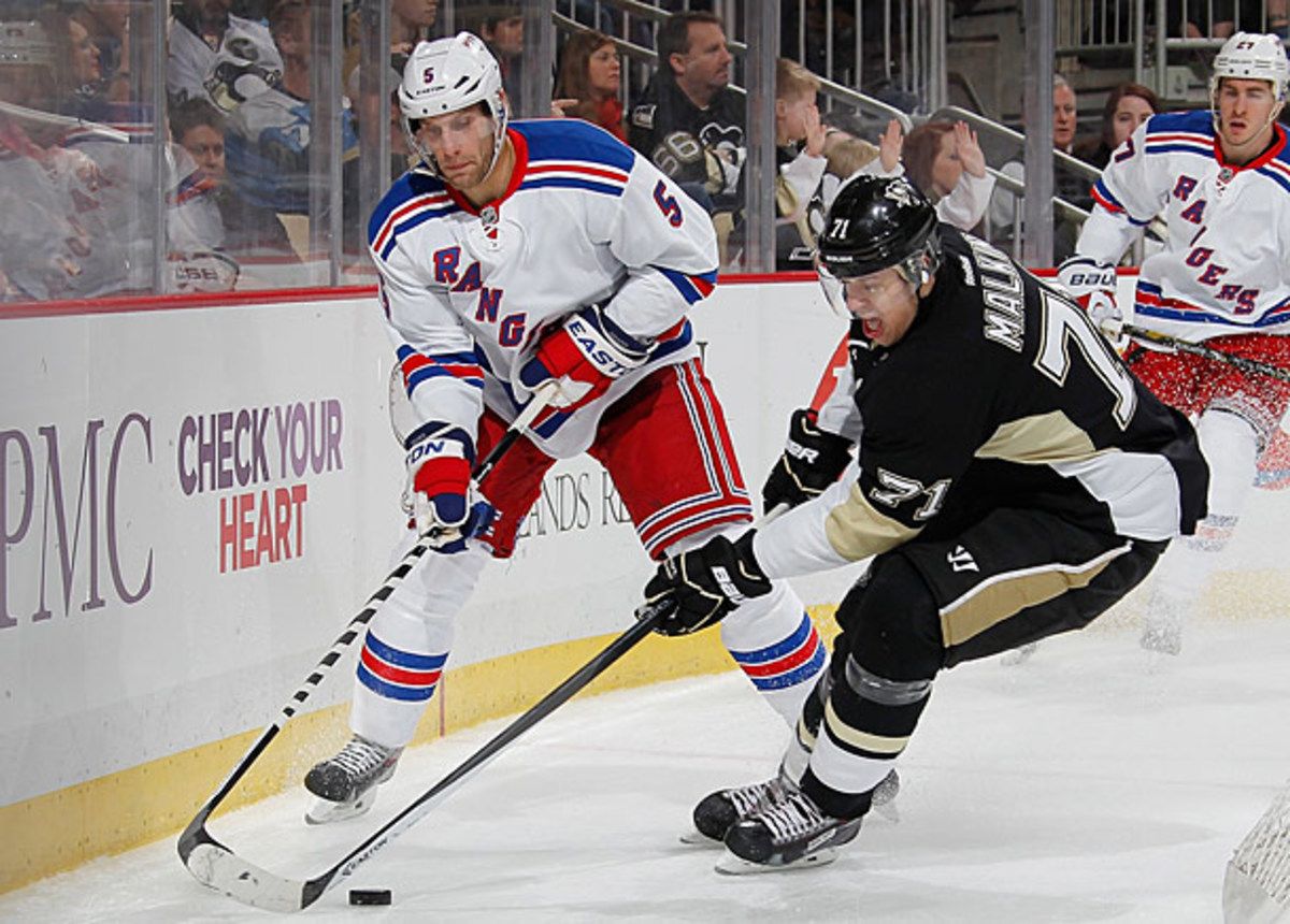 Dan Girardi of the New York Rangers