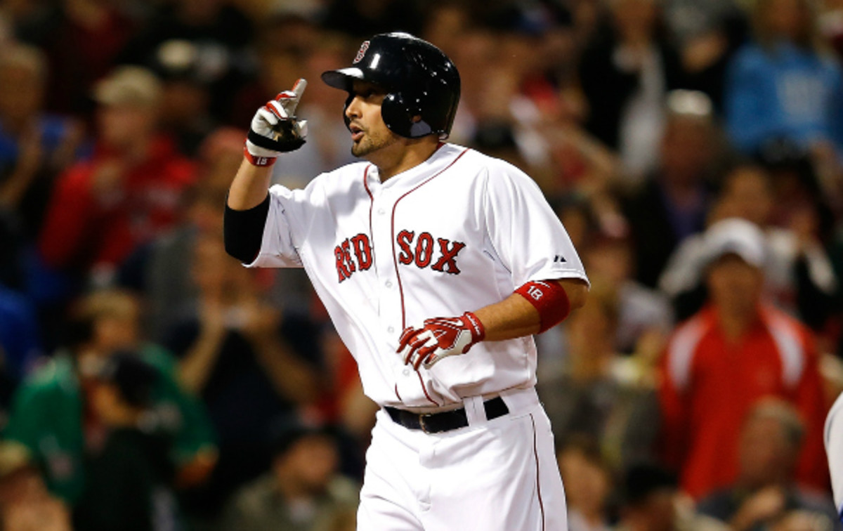 Shane Victorino is in his eleventh year in the MLB, and his second with the Red Sox. (Jim Rogash/Getty Images)